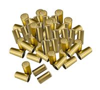 Baoblaze 100 Pièces Capsules Thermorétractables Bouchons de Bouteille Manchons et Couvercles En PVC avec Languette D'Arrachage Adapté pour La Production de Vin, or