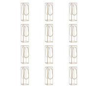 Baoblaze 12pcs Boîtes-cadeaux clairs caisses d'emballage