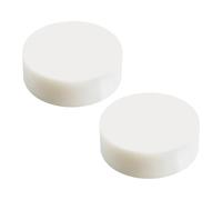 Baoblaze 2 Pièces Bloc D'Établi Rond Nylon Outil Bijoutier Anvil Plat Outil Travail Bracelet Bague Outil Façonnage Protection Portable Atelier Bijouterie Bouti, 2 Pièces