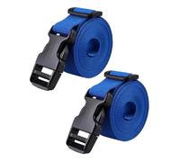 Baoblaze 2 pièces de Golf Chariot de de Boutelles de Fixation légères pour de Bagages en Nylon, Bleu