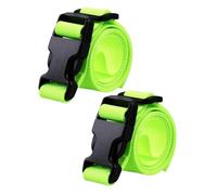 Baoblaze 2 pièces de Golf Chariot de de Boutelles de Fixation légères pour de Bagages en Nylon, Vert