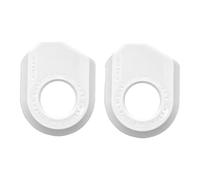 Baoblaze 2 Pièces Protection Manivelle Couverture Crankarm Universel Vélo Route Montagne Accessoire Résistant TPU Installation Pratique Utilisable pour Cyclism, Style D