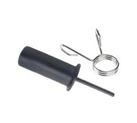 Baoblaze 2 Pièces Weight Stack Pin pour Accessoire Machine Fitness Goupille Remplacement Extension Câble Équipement Gym Poignée Ergonomique en Acier Ada, 8mmx110mm