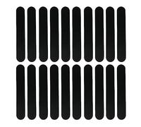 Baoblaze 20 Pièces Réducteur de Taille de Chapeau Insert de Bande Antitranspiration Ruban Ajusteur Autocollant en Tissu Non Tissé Adapté pour Chapeaux de Mode