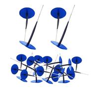 Baoblaze 24 Pièces Réparation Pneu Champignon Kit Véhicule Bouchon Caoutchouc Convient Atelier Maintenance Auto, 3 Mm X 3.5 Cm