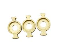 Baoblaze 3 Pièces Plaques Ressort Trompette Accessoire Instrument Plaques Positionnement Boutons Pression Métal Fonction Convient à La Réparation entre, Style A
