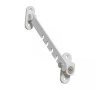 Baoblaze 4x Limiteur D'ouverture de Serrure de Fenêtre En Métal, Matériel Facile à Installer, Limiteur de Fenêtre Réglable pour Tiroirs, Auvent, Fenêtres de