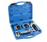 Baoblaze 5 Pièces Extracteur Rotule Outil Dépose Rotule Séparateur Rotule Arrache Rotule Alliage d'Acier Robuste pour Séparer les Articulations et Démonter les, Bleu