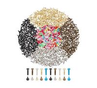 Baoblaze 500 Attaches parisiennes pour Scrapbooking, punaises pour Loisirs créatifs