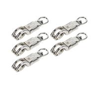 Baoblaze 5X Clips à Dégagement Rapide Panic Snaps Animaux Accessoires d'Équitation pour Fouets Get Back