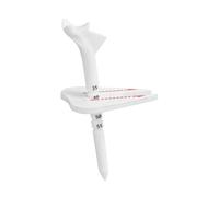 Baoblaze 6 Pièces Golf Tee Incassable Accessoire Golf Support Balle Ajustable Matériau Robuste Contrôle Hauteur Adapté à L'Entraînement Parcours Initiation, 1 Pc