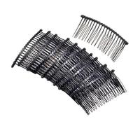 Baoblaze 6x 10x Peigne à Cheveux Accessoires de Cheveux de Mariage 7.6x3.6cm