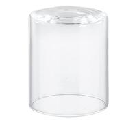 Baoblaze Abat-jour En Verre Transparent pour Lustre Plafonnier Couverture Ampoule Cylindre Adapté à La Décoration Intérieure Salon Cuisine Bureau Ch, 10cmx20cm