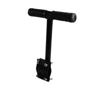 Baoblaze Accoudoir Arrière de Vélo pour Enfants Poignée Ergonomique Antidérapante Structure en Acier Léger Compatible avec Tubes de 15-26mm Adapté Aux Balades, T Shape