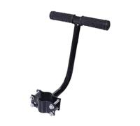 Baoblaze Accoudoir Arrière de Vélo pour Enfants Poignée Ergonomique Antidérapante Structure en Acier Léger Compatible avec Tubes de 15-26mm Adapté Aux Balades, Forme Courbée