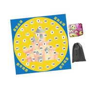 Baoblaze Activité de team building Sports de plein air pour enfants Jeu de lancer de sacs de sable portable Jeu de camping dans la cour pour la journée des, Bleu