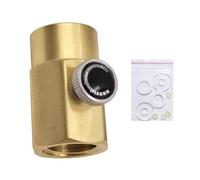 Baoblaze Adaptateur Bouteille pour Connecteur de Remplissage CO2 Accessoire Fileté pour Réservoir Pièce En Laiton Fonction Sécurisée de Transfert, Tr21 4 Vers Cga320