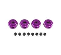Baoblaze Adaptateur de Moyeu de Roue Combineur Hexagonal Raccord de Jante Pièce En Aluminium de Conception Robuste Adapté pour Une Utilisation Tout-, Violet
