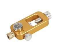 Baoblaze Adaptateur de Remplissage de Bouteille de plongée sous-Marine avec manomètre Sports Nautiques Professionnel Fonctionnel Interface de Connexion 8 mm, Or sans Tuyau