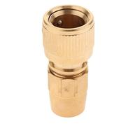 Baoblaze Adaptateur de Réparation Tuyau Extensible Buse en Laiton Massif, Antirouille 2.3 '' Hauteur x 1 '' Diamètre