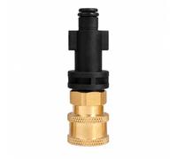 Baoblaze Adaptateur Raccord Rapide pour Lance à Mousse Universel Nettoyeur Haute Pression Connecteur Nylon Laiton Haute Résistance Pression Étanche Sécurisé,