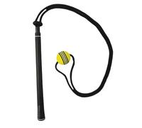 Baoblaze Aide à L'Entraînement D' de Golf Bande Élastique Accessoire D'Échauffement Outil de Posture et Équipement de Formation pour La Mémoire Musculaire, Black Yellow A