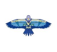 Baoblaze Aigle Animal Attractif pour Enfants Adultes Jouet Résistant à L'Usure En Polyester Adapté Aux Loisirs Plein, Bleu