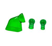 Baoblaze Aquarium Lily Tube Filtre Réservoir Eau Sortie Connecteur Tuyau Réglable PS Rotation Contrôle Débit Convient pour Aquariums Plantés Hobby Professionne, Vert