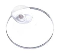 Baoblaze Aquarium Miroir D'Entraînement pour Poissons Betta Miroir Rond pour Aquarium Compact en Acrylique avec Ventouse Encourage Le Comportement Actif Adapté, 4cm