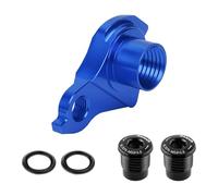 Baoblaze Arrière Vélo Attache Crochet Cadre Aluminium Alliage Protection Facile Installation pour Cyclistes Remplacement Réparation, Bleu