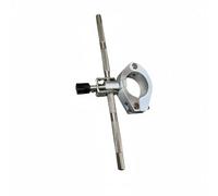 Baoblaze Attache de Batterie Professionnelle Pince de Support Collier de Rack Bride de Montage Compatibilité avec Tubes de Rack Standard Positionnement Précis, Pince À Frapper Moletée Droite