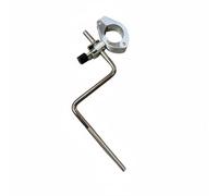Baoblaze Attache de Batterie Professionnelle Pince de Support Collier de Rack Bride de Montage Compatibilité avec Tubes de Rack Standard Positionnement Précis, Pince À Frapper Moletée En Z