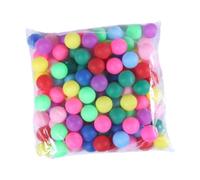 Baoblaze Balles de tombola, balles de pong, balles de bingo, 40 mm pour anniversaire, jeux de piscine, jouets pour chats, fournitures de fête, 100 Pièces Mélangées