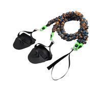 Baoblaze Bande de résistance à la Natation, Bande d'entraînement élastique avec pagaies, Cordon élastique, Cordon pour Terrain Sec, Jaune 40 LB