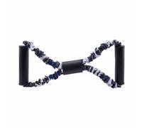 Baoblaze Bande Fitness Élastique Résistance Extenseur Poitrine Double Boucle Poignée Mousse Protège Peau Fonction Correction Posture Convient Bureau Entraînement Maison, Bleu