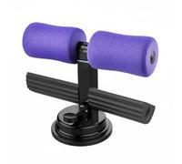 Baoblaze Barre Abdominale Appui pour Sit-up Équipement de Renforcement Réglable avec Revêtement en Mousse Dispositif à Ventouse Approprié pour Pratique Sportive Salon Chambre, Array, Violet