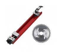 Baoblaze Base de Machine de Découpe Rail Universel Module Ajustable Support pour Outil Guide Alliage d'Aluminium Adaptée aux Applications Manuelles Bricolage à Domicile, Scie 240MM W 4IN