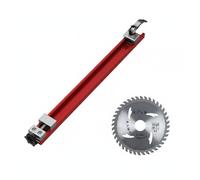 Baoblaze Base de Machine de Découpe Rail Universel Module Ajustable Support pour Outil Guide Alliage d'Aluminium Adaptée aux Applications Manuelles Bricolage à Domicile, Scie 360MM L 4IN