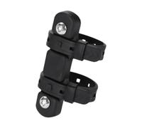 Baoblaze Base de Montage pour Porte-Bouteille de Vélo en Silicone Souple avec Attaches Anti-dérapantes Installation Facile Adapté Aux Cadres sans Trou, Noir