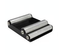 Baoblaze Béquille de Support Rouleau de Chaîne Rouleau de Roue Conception Portable et Compacte Roulements Industriels pour Rotation Fluide Base Sûre pour, color to 1
