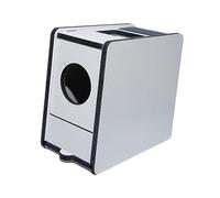 Baoblaze Bird Feed Sheller Machine à Écaler Graines Séparateur de Bois Résistant pour Nourriture Volaille Pratique Convient à Volières Jardin, Blanc