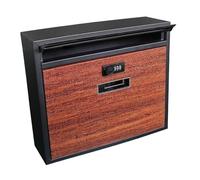 Baoblaze Boîte aux lettres murale décorative de qualité supérieure, pratique, pour porte d'entrée commerciale ou extérieure