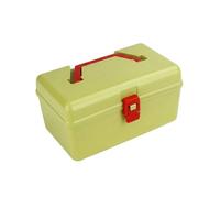 Baoblaze Boîte Coffre Organisateur Mallette Conteneur Polypropylène avec Couvercle Serré et Poignée Adaptée aux Arts Plastiques, color to 1