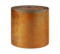 Baoblaze Bordure de Jardin en Métal Galvanisé Décorative Extérieur Séparateur de Gazon Bande Flexible Anti Envahissement Finition Moderne Antirouille A, 10m