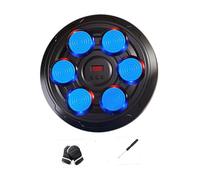 Baoblaze Boxe Beatpunch, Boxe Mural Musique, Machine de Boxe Musicale Adulte, Machine Boxe Musicale Adulte, Machine de Boxe Musicale, Music Boxing Machine Beat Punch, Cible Bleue 6
