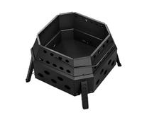 Baoblaze Brasero Portable Brasero Pliable Foyer Extérieur Barbecue Foyer de Terrasse en Acier Carbone Perforations Favorisant Les Braises Pratique à Monter et, Noir, Carré