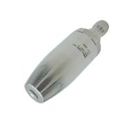 Baoblaze Buse Haute Pression Buse Rotative Embout de Nettoyeur Tête Jet Puissant Connexion Rapide en Acier Inoxydable Adaptée au Patio Mobilier de Jardin Pavés Ateliers, 035孔1.1mm
