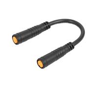 Baoblaze Câble D'Extension Connecteur Étanche Fiche Femelle Mâle Rallonge Accessoire Résistant Usure Caoutchouc pour Vélo Électrique Convient Aux Projets DIY R, Femelle