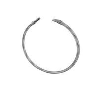 Baoblaze Cable Flexible Métallique Pipe Cleaner avec Attache pour Perceuse et Outil Déboucheur Robuste Adapté à L'Entretien Des Conduits Domestique, 100cm