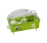 Baoblaze Cage d'exercice pour Hamster, Maison de Jeu avec Bouteille d'eau, Cage Respirante pour Petits Animaux, Habitat pour cochons d'Inde, Lapins, gerbilles, Vert